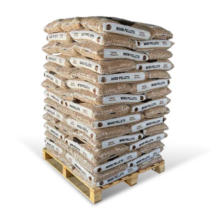 3 Paletten mit je 65 Säcken à 15 kg LDD-Pelletbeutel