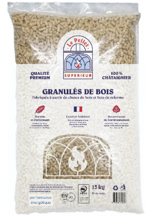 Das Arédien Pellet, ENplus-Standard, 100 % Kastanie